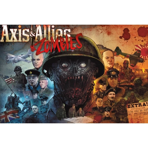 Wizards Of The Coast Axis & Allies & Zombies 1 Wizards Of The Coast Axis & Allies & Zombies
