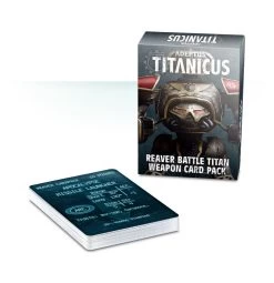 Games Workshop Adeptus Titanicus - Reaver Battle Titan Weapon Card Pack