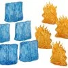 Wizkids D&D Spell Effects : Wall Of FIre & Wall Of Ice