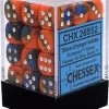 Chessex : 12mm D6 Set Blue-Orange/White