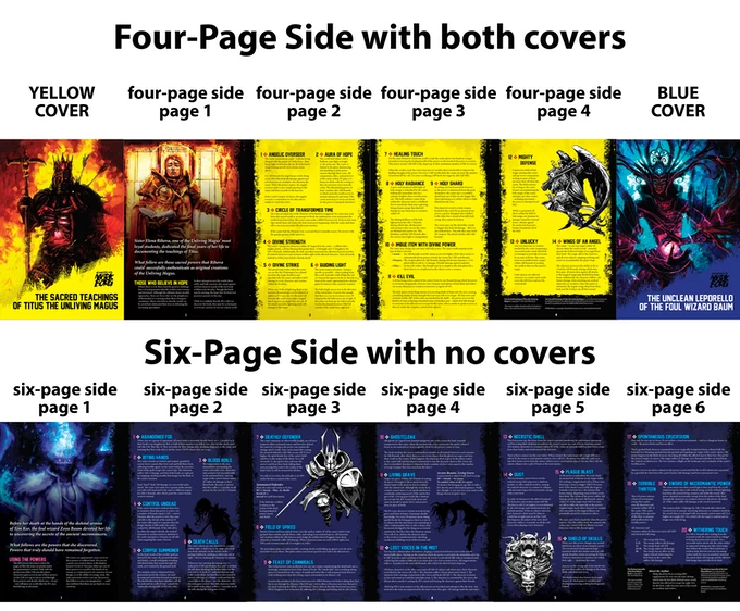 Mork Borg RPG : The Unclean Leporello Of The Foul Wizard Baum 2 Mork Borg RPG : The Unclean Leporello Of The Foul Wizard Baum - Image 2