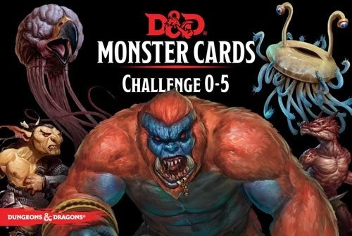 Dungeons & Dragons - Monster Cards : Challenge 0-5 1 Dungeons & Dragons - Monster Cards : Challenge 0-5