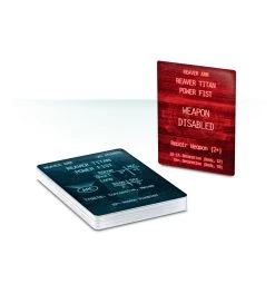 Games Workshop Adeptus Titanicus - Reaver Battle Titan Weapon Card Pack -Fashion Cards 4 8c8f60bc 636e 492c b68e 33bfd4d4299a