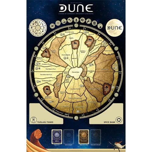 DUNE - Game Mat 1 DUNE - Game Mat