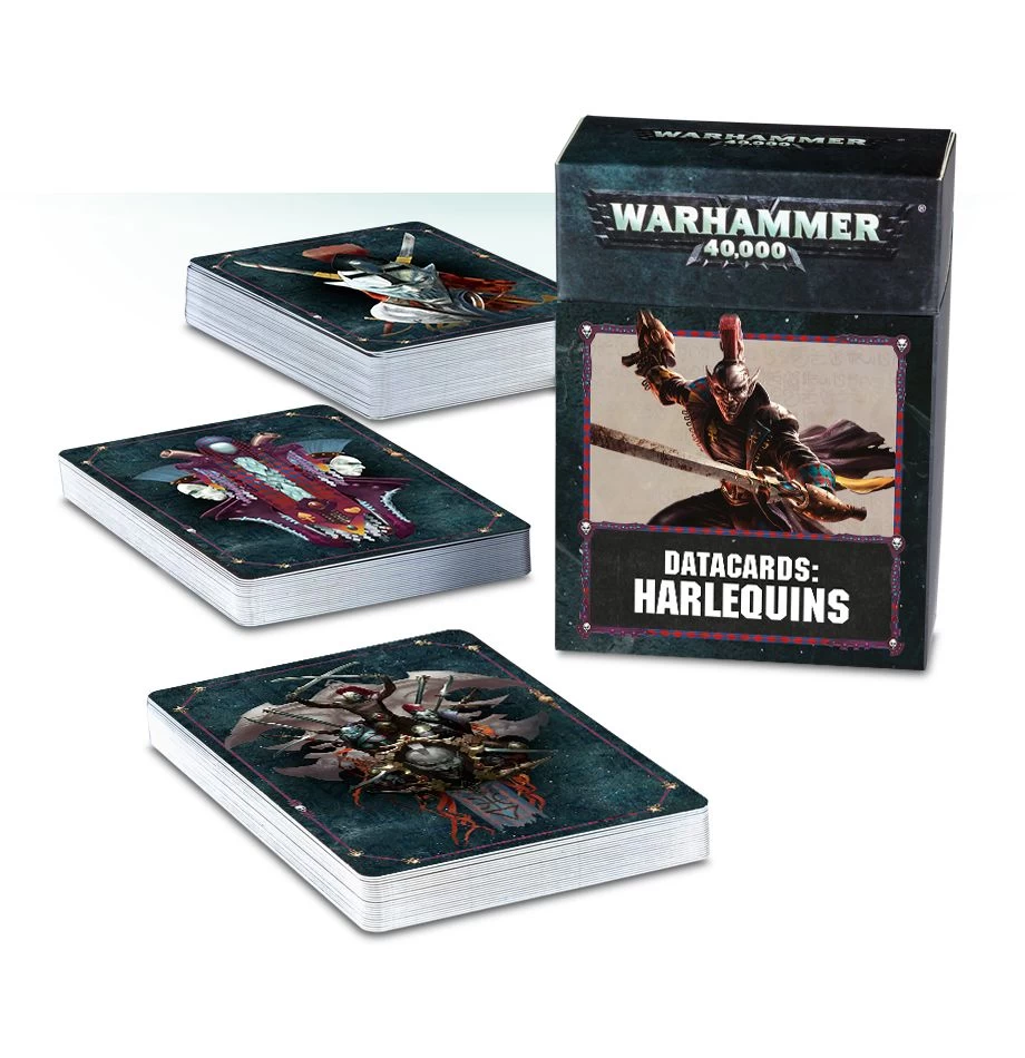 Games Workshop Datacards: Harlequins 1 Games Workshop Datacards: Harlequins