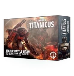 Games Workshop Adeptus Titanicus - Reaver Battle Titan With Melta Cannon And Chainfist