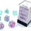 Chessex : Polyhedral 7-die Set Nebula Wisteria/White