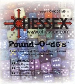 Chessex : Pound O D6 Dice
