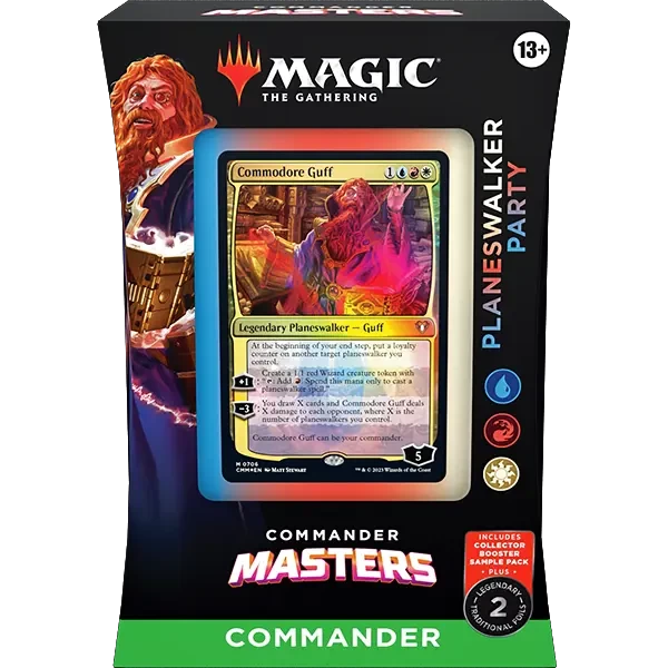 Wizards Of The Coast MtG: Commander Masters Planeswalker Party Deck 1 Wizards Of The Coast MtG: Commander Masters Planeswalker Party Deck