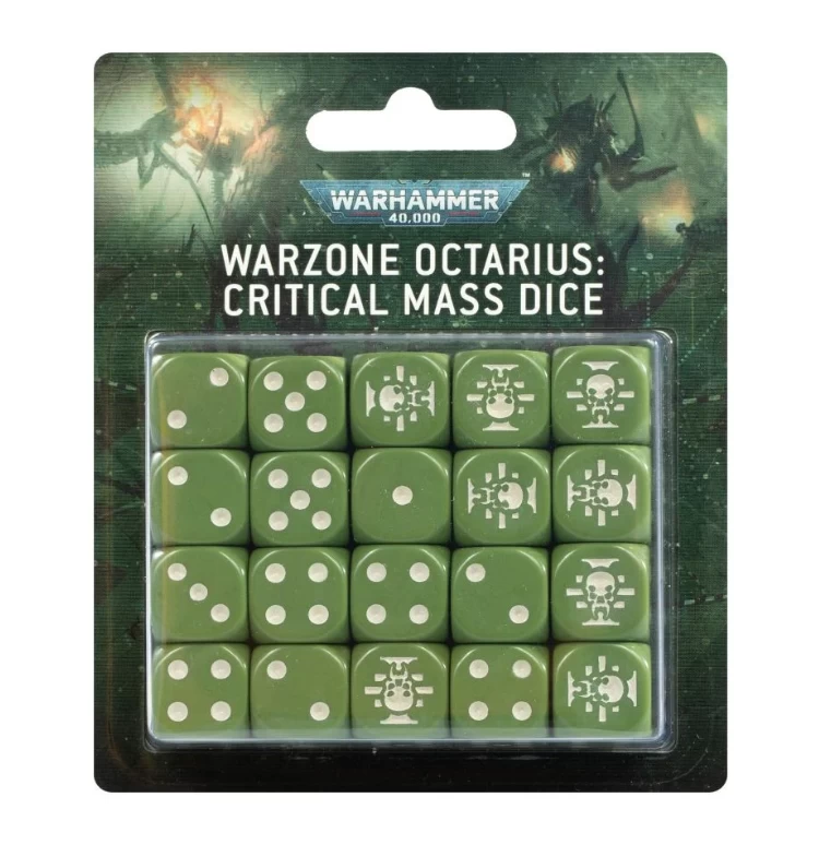 Games Workshop War Zone Octarius : Critical Mass Dice Set 1 Games Workshop War Zone Octarius : Critical Mass Dice Set