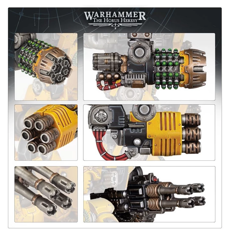 Games Workshop Leviathan Siege Dreadnought Ranged Weapons Frame 1 Games Workshop Leviathan Siege Dreadnought Ranged Weapons Frame