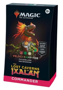 Wizards Of The Coast MtG: The Lost Caverns Of Ixalan - Commander Deck - Veloci-Ramp-Tor (pre-order)