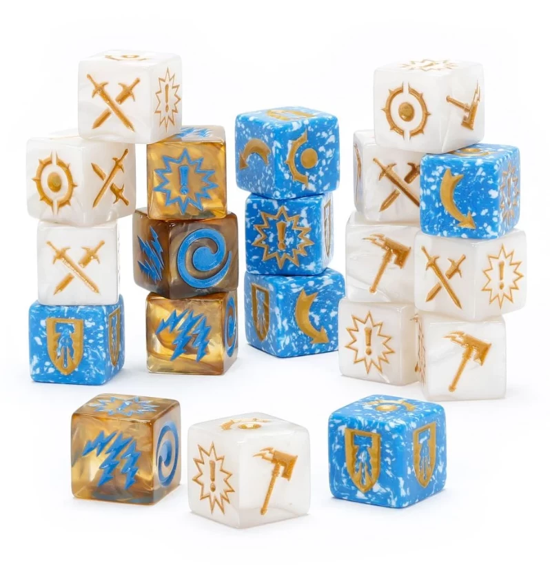 Games Workshop Warhammer Underworlds : Grand Alliance Order Dice Pack 1 Games Workshop Warhammer Underworlds : Grand Alliance Order Dice Pack