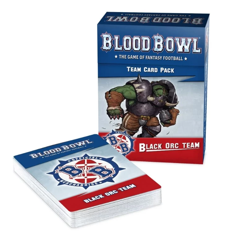 Games Workshop Black Orc Team Card Pack 1 Games Workshop Black Orc Team Card Pack