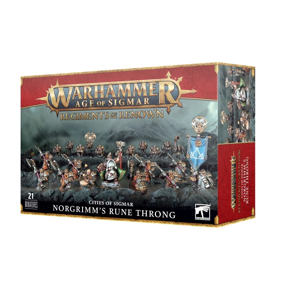 Games Workshop Regiments Of Renown : Norgrimm's Rune Throng 1 Games Workshop Regiments Of Renown : Norgrimm's Rune Throng