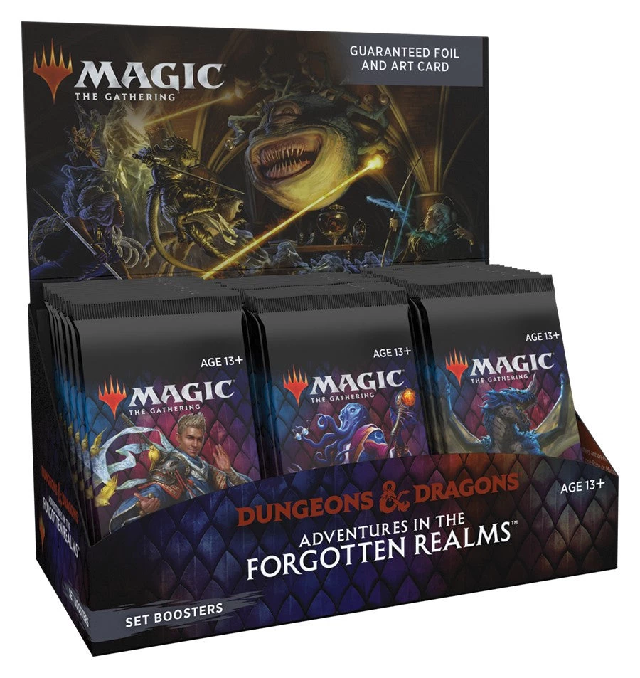 Wizards Of The Coast MtG: Adventures In The Forgotten Realms Set Booster Box 1 Wizards Of The Coast MtG: Adventures In The Forgotten Realms Set Booster Box