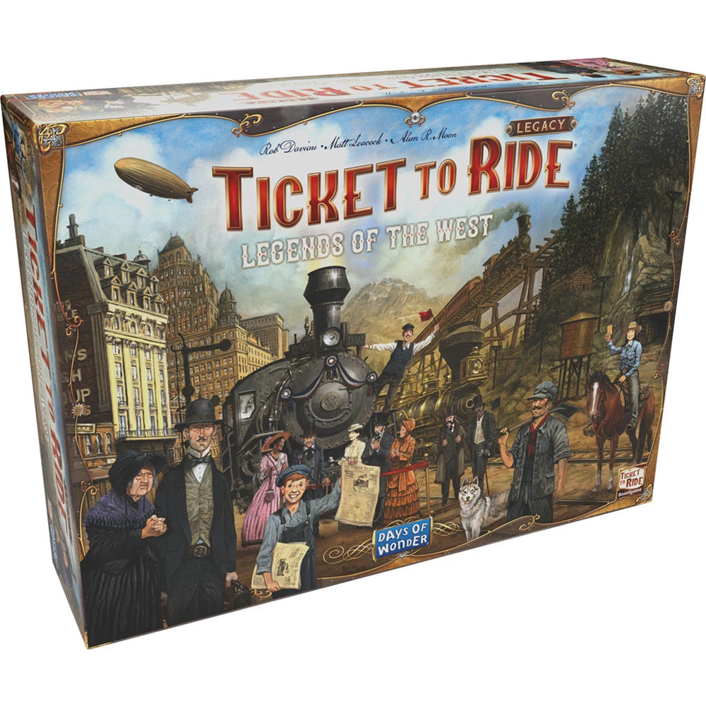 Days Of Wonder Ticket To Ride Legacy : Legends Of The West 1 Days Of Wonder Ticket To Ride Legacy : Legends Of The West