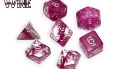 Neutron : Wine - 7 Dice Set