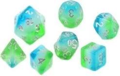 Sirius Dice Set - Blue Hawaiian