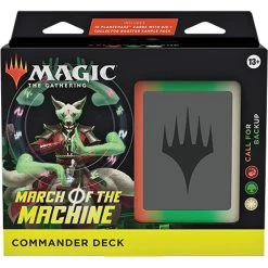 Wizards Of The Coast MtG: March Of The Machine Commander Deck - (5 Options) 9 Wizards Of The Coast MtG: March Of The Machine Commander Deck - (5 Options) -Fashion Cards w13