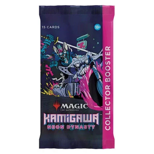Wizards Of The Coast MtG: Kamigawa : Neon Dynasty Collector's Booster 1 Wizards Of The Coast MtG: Kamigawa : Neon Dynasty Collector's Booster